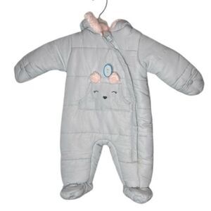 Carter’s Girls Snowsuit. 3-6 Months. NWT.